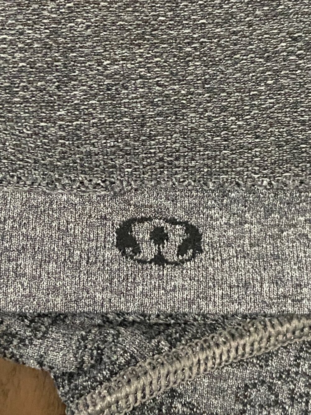 Lululemon Swiftly Tech Long Sleeve Crew Paisley Heathered Black Gray 10 - Picture 4 of 9